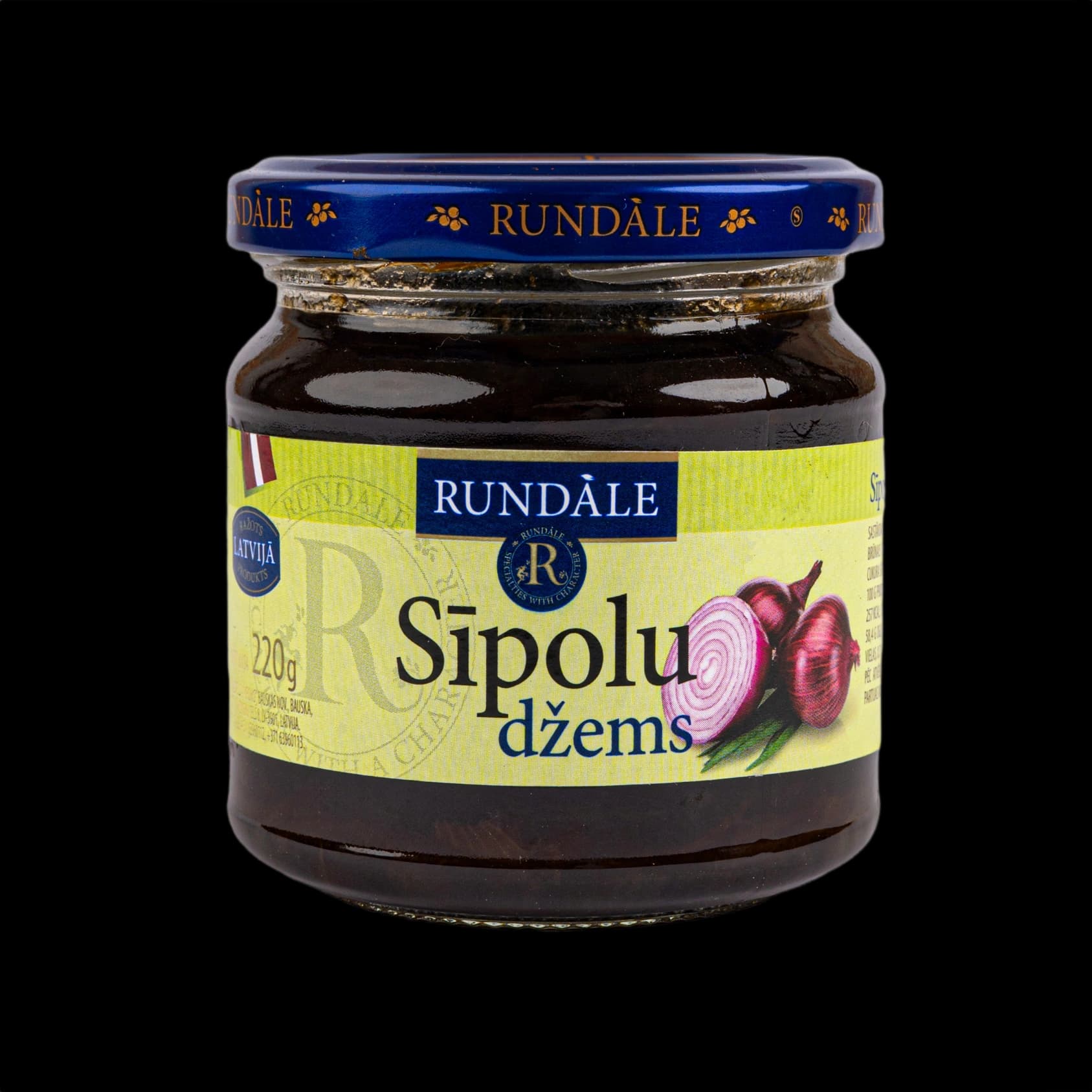 Rundāle sīpolu džems